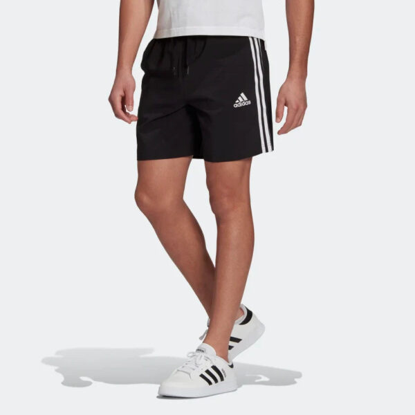 Short Adidas Aeroeady Essentials Chelsea 3-Bandes Noir - Image 2