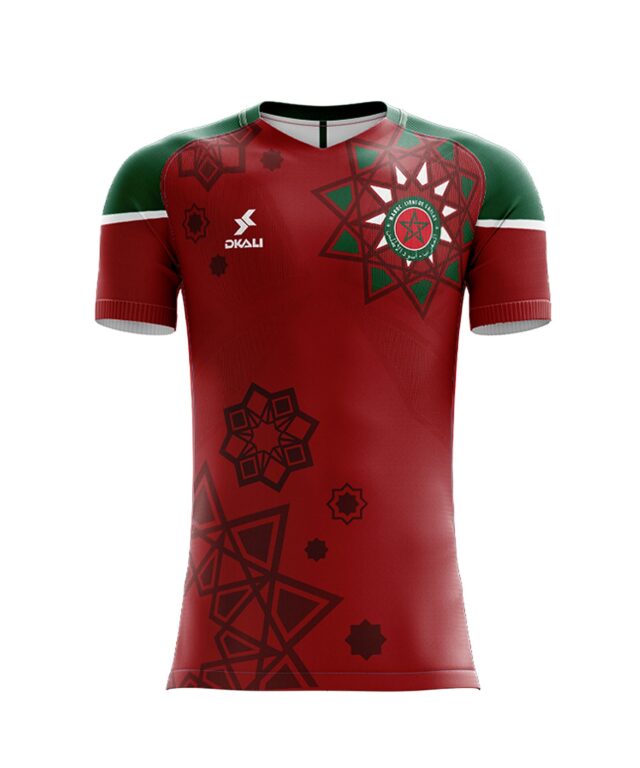 Maillot Maroc Dkali Homme 2023/24 Rouge