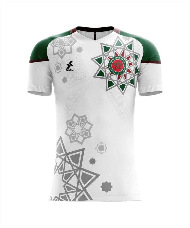 Maillot Maroc Dkali Homme 2023/24 Blanc