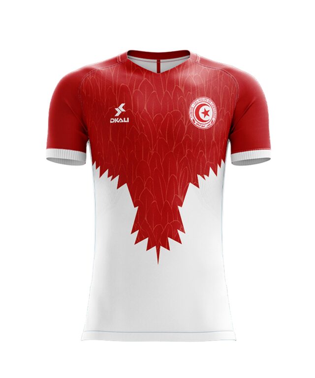 Maillot Tunisie Dkali Homme 2023/24 Rouge