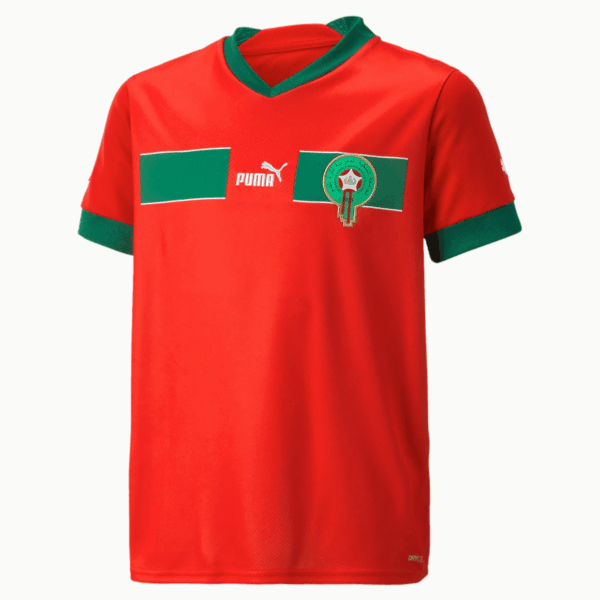 Maillot Maroc Domicile Junior 2024 Rouge