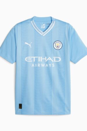 Maillot Manchester City Domicile Homme 2023/24 Bleu