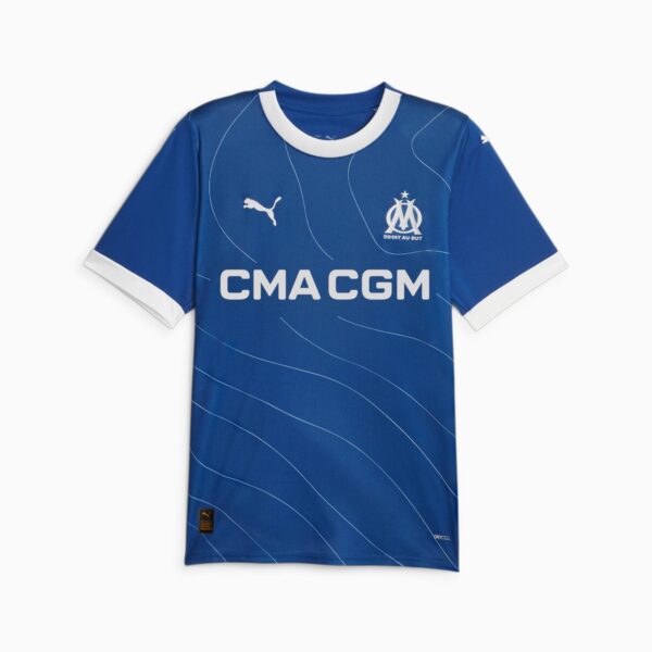 Maillot OM Extérieur Junior 2023/24 Bleu