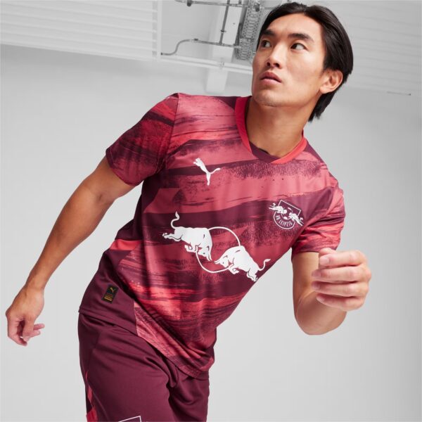 Maillot RedBull Leipzig Extérieur Homme 2024/25 Rouge - Image 2
