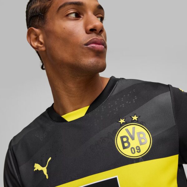 Maillot Borussia Dortmund Extérieur Homme 2024/25 Noir - Image 3