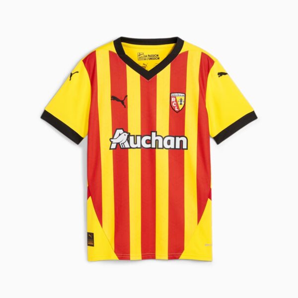 Maillot RC Lens Domicile Junior 2024/25 Jaune/Rouge