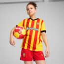 Maillot RC Lens Domicile Junior 2024/25 Jaune/Rouge