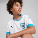 Maillot OM Domicile Junior 2024/25 Blanc
