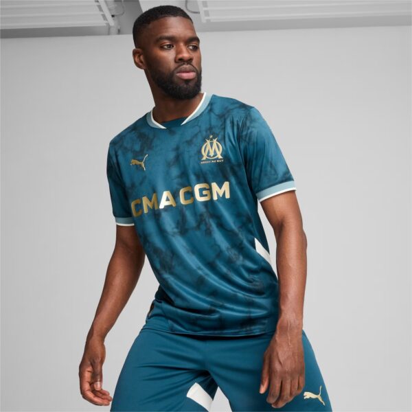 Maillot OM Extérieur Homme 2024/25 Bleu - Image 2