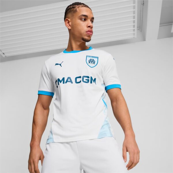 Maillot OM Domicile Homme 2024/25 Blanc - Image 2