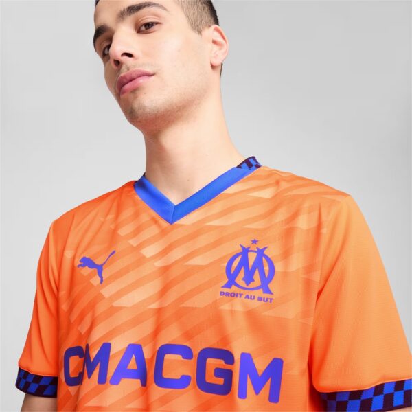 Maillot OM Third Homme 2024/25 Orange - Image 6