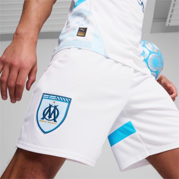 Short OM Domicile Homme 2024/25 Blanc - Image 4