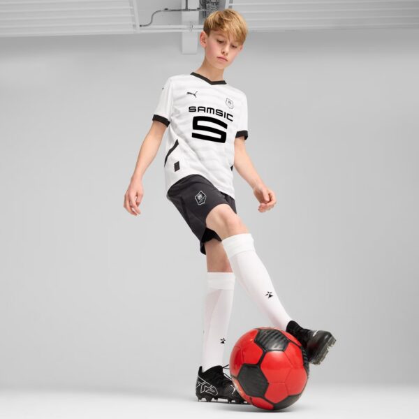 Maillot Stade Rennais FC Extérieur Junior 2024/25 Blanc - Image 4
