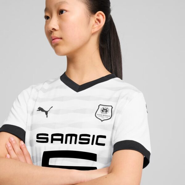 Maillot Stade Rennais FC Extérieur Junior 2024/25 Blanc - Image 3