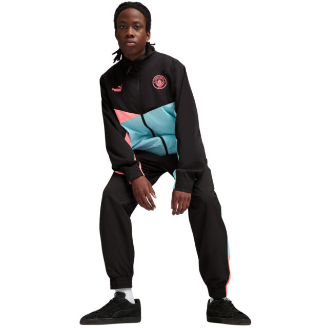 Veste Manchester City Woven Homme 2023/24 Noir - Image 7