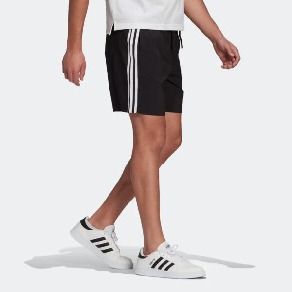 Short Adidas Aeroeady Essentials Chelsea 3-Bandes Noir - Image 5