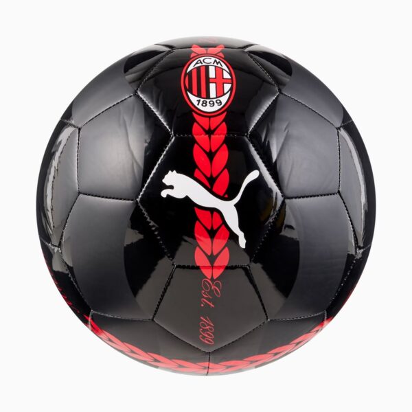 Ballon AC Milan Pre-match 2025 Noir - Image 2