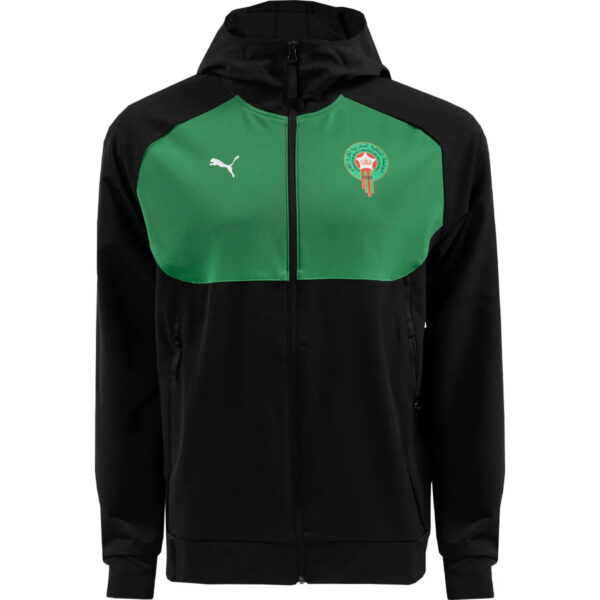 Veste à Capuche Maroc PUMATECH Homme 2024/25 Noir