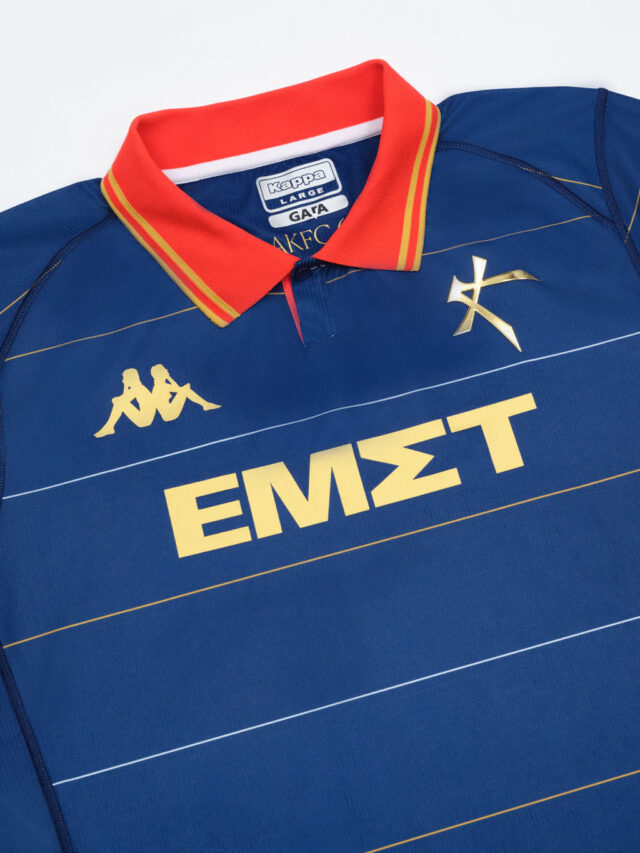 Maillot Athens Kallithea FC Domicile Kombat Homme 2024 Bleu - Image 3