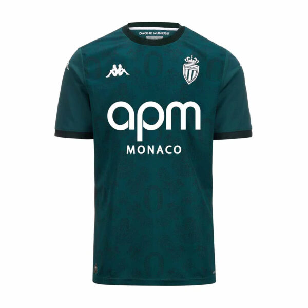 Maillot AS Monaco Extérieur Kombat Homme 2024/25 Vert