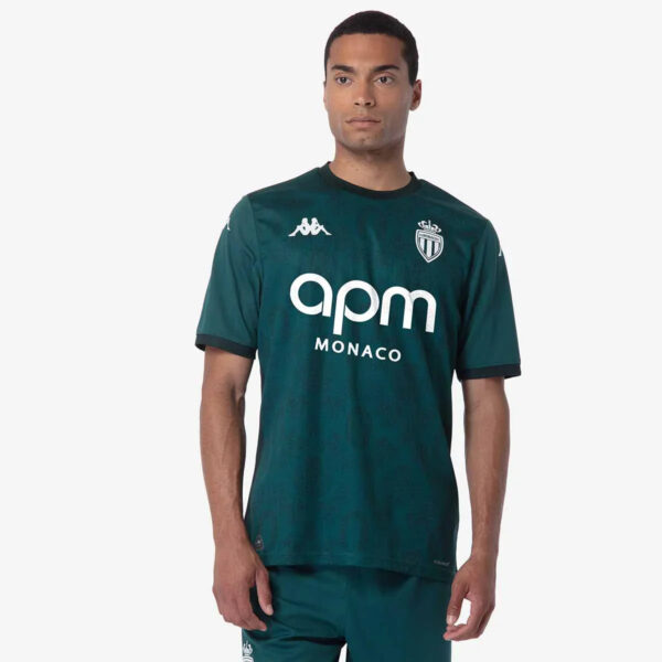 Maillot AS Monaco Extérieur Kombat Homme 2024/25 Vert - Image 4