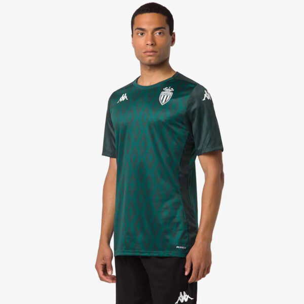 Maillot AS Monaco Pre-match Aboupret Pro 8 Homme 2024/25 Vert - Image 2
