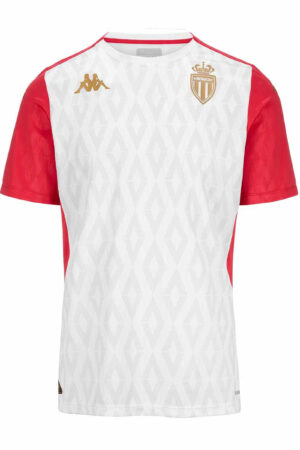 Maillot AS Monaco AbouPre Pro Pre-match Homme 2024/25 Blanc