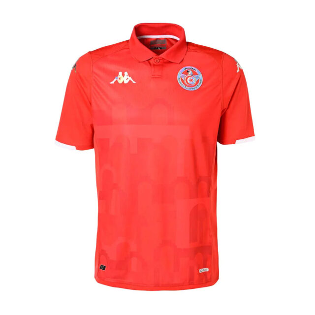 Maillot Tunisie Domicile Kombat Homme 2024 Rouge