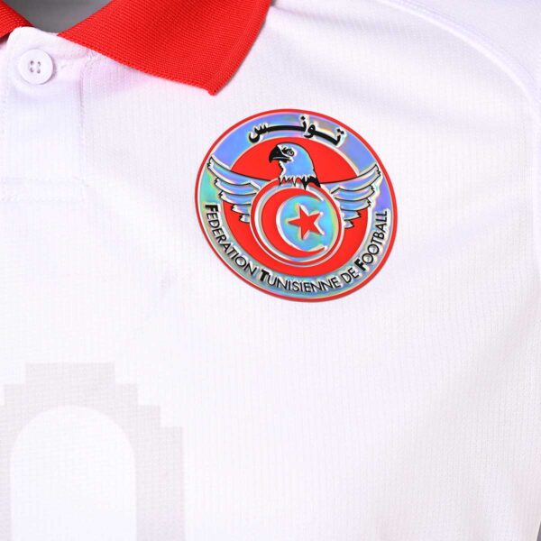 Maillot Tunisie Extérieur Kombat Homme 2024 Blanc - Image 3