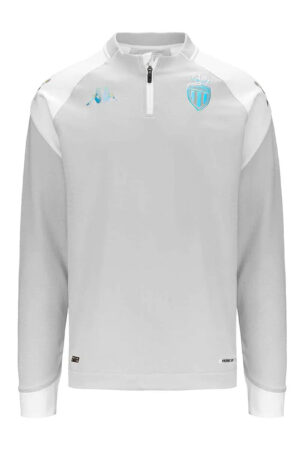 Sweatshirt AS Monaco Training Ablas Pro Homme 2023/24 Gris