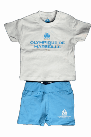 Ensemble T-shirt Short OM Fan Bébé Blanc 2024