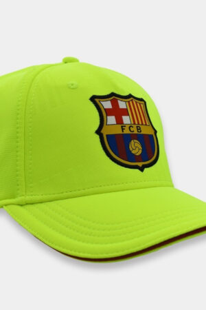 Casquette FC Barcelone Cross Adulte Jaune Fluo 2023