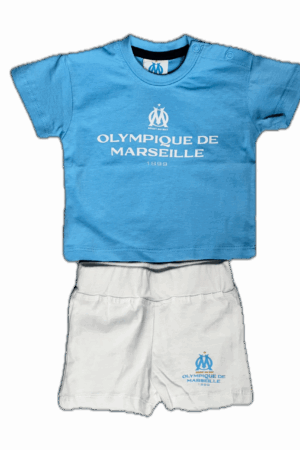 Ensemble T-shirt Short OM Fan Bébé Bleu 2024