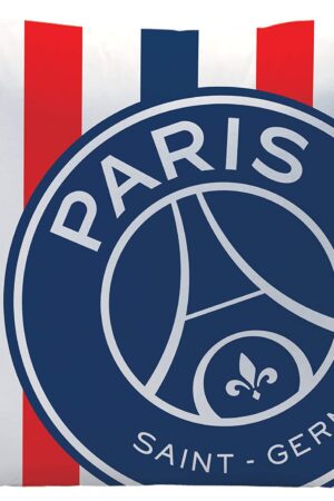 Coussin PSG Imprimé | Oeko-Tex | Coussin 40x40 cm | Bleu
