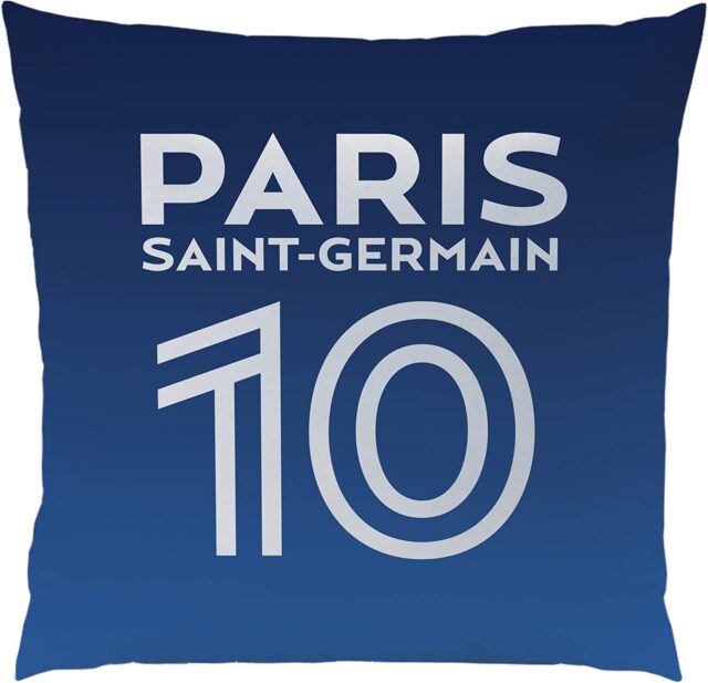 Coussin PSG Imprimé | Oeko-Tex | Coussin 40x40 cm | Bleu - Image 3