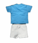 Ensemble T-shirt Short OM Fan Bébé Bleu 2024