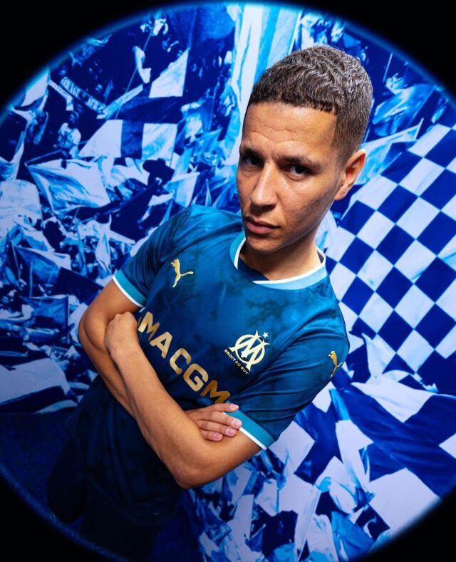 Maillot OM Extérieur Homme 2024/25 Bleu - Image 11