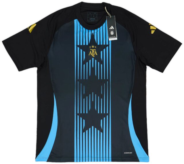 Maillot Argentine Pre-match Junior 2024/25 Noir - Image 3