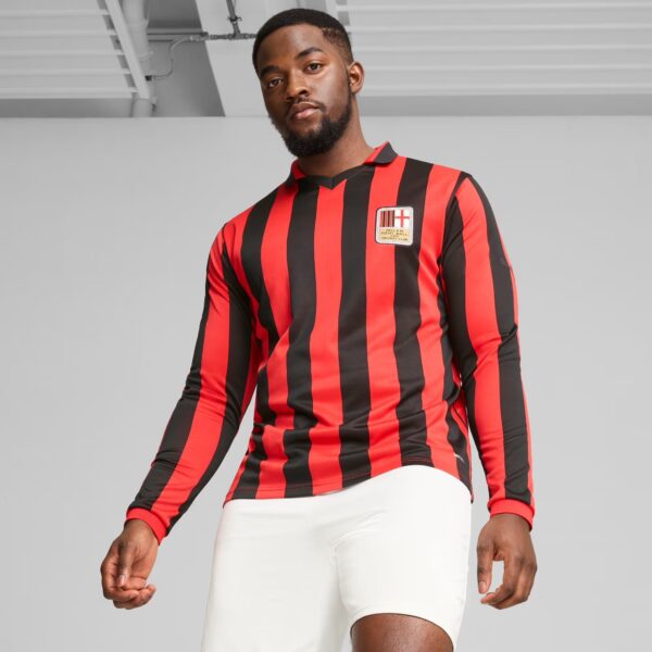 Maillot AC Milan 125 Anniversaire Homme Rouge/Noir - Image 3
