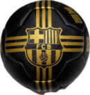 Ballon Mini FC Barcelone 2025 Noir/Or