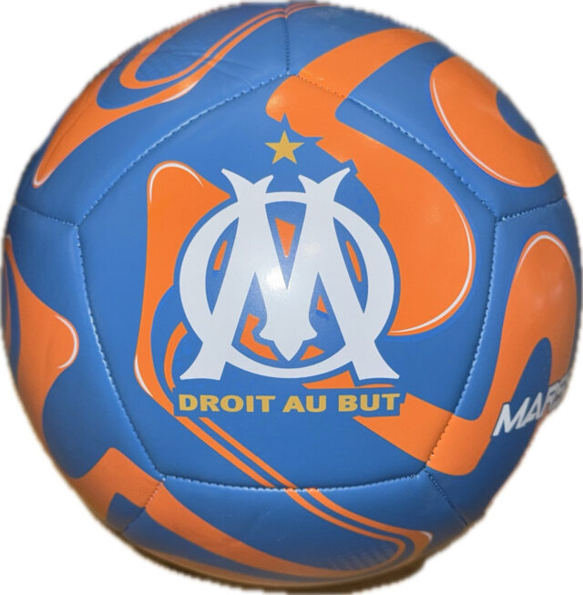Ballon OM Big Logo 2025 Bleu/Orange