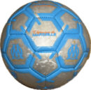 Ballon OM Mini Hologramme 2025 Blanc/Bleu