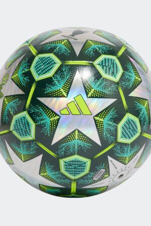 Ballon UCL Training Adidas 2025 ( Ligue des champions ) Vert/Chromé