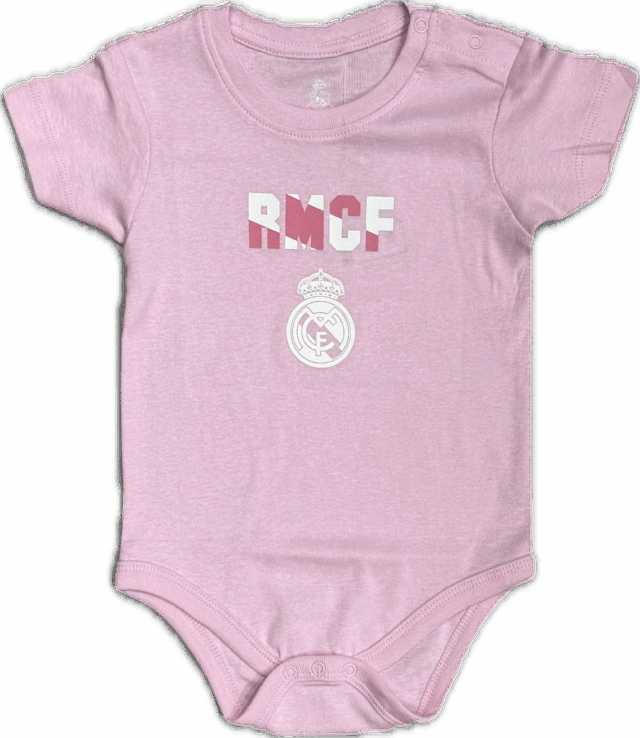 Body Real Madrid Manches Courtes 2024 Rose