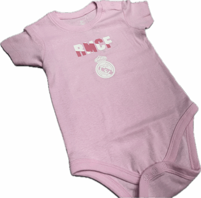 Body Real Madrid Manches Courtes 2024 Rose - Image 2