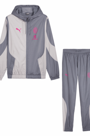 Ensemble Survêtement AC Milan Pre-match 2023/24 Gris