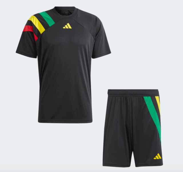Ensemble Maillot Short Adidas Fortore 23 Noir