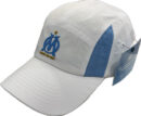 Casquette OM 5 Panneaux Logo 2025 Blanc