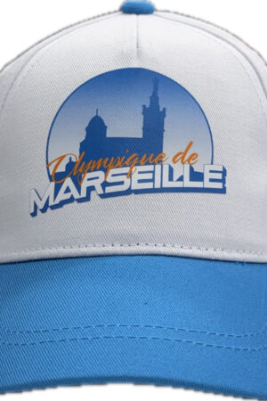 Casquette OM Bébé Big Logo 2025 Blanc