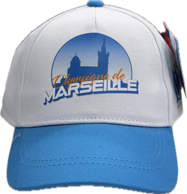 Casquette OM Bébé Big Logo 2025 Blanc